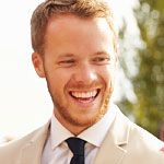 Groom Smiling